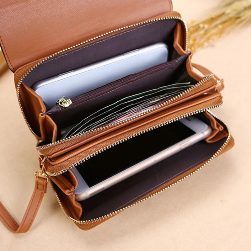 Women’s Casual Zip Wallet – Compact Design