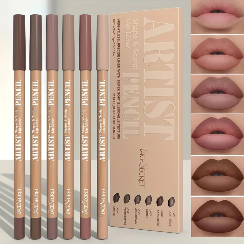 Waterproof Matte Lip Liner Pencil