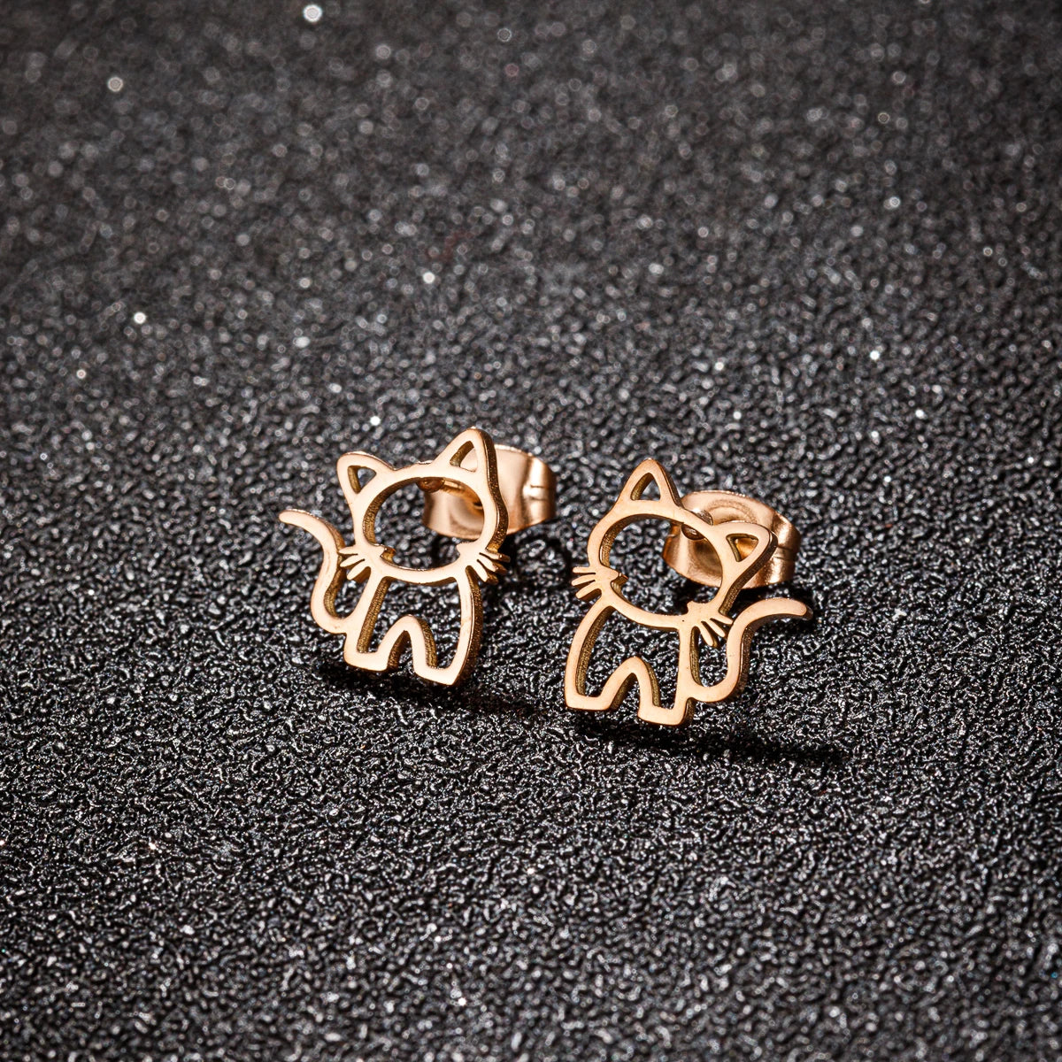 Animal Design Punk Stud Earrings