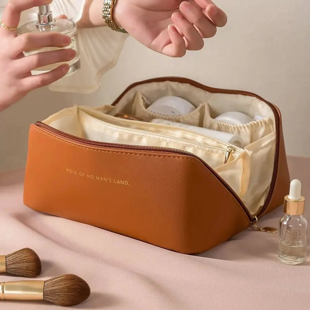 Makeup Organizer Female Toiletry Kit Bag Make Up Case.
