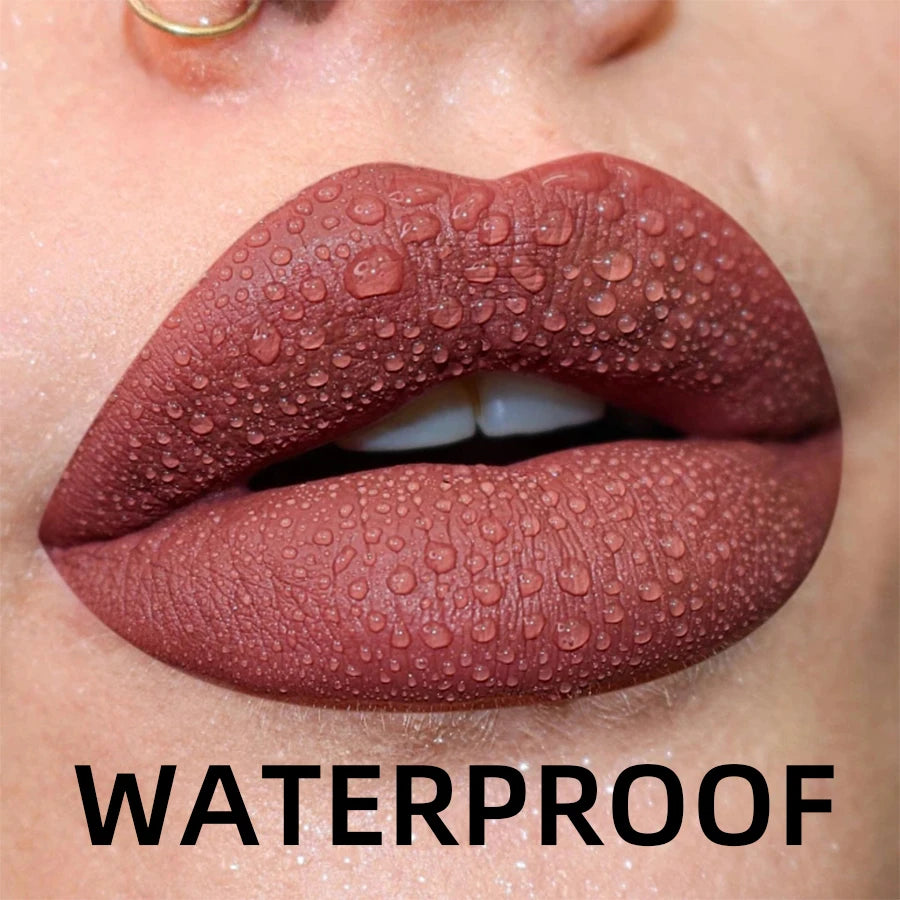 Waterproof Matte Lip Glaze