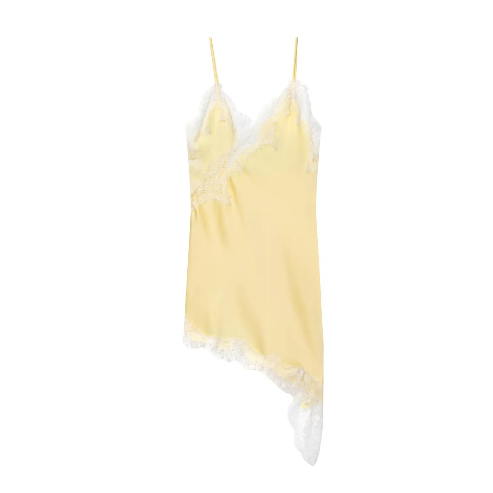 Elegant V-Neck Mini Dress with Spaghetti Straps