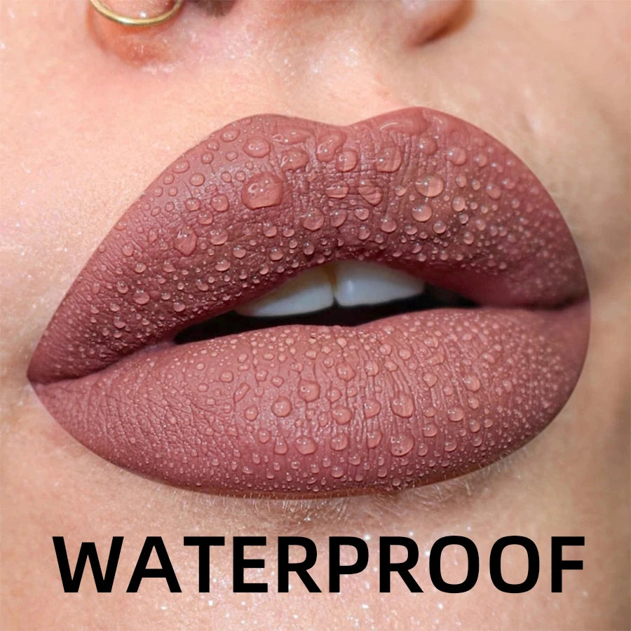 Waterproof Matte Lip Glaze