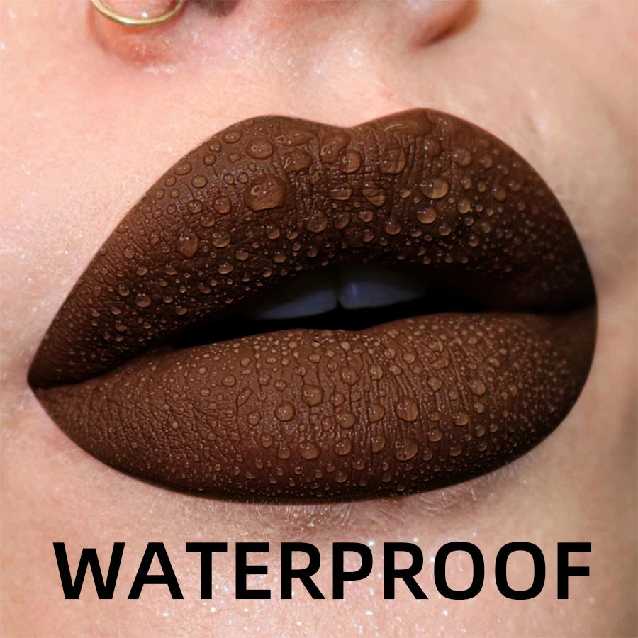 Waterproof Matte Lip Glaze