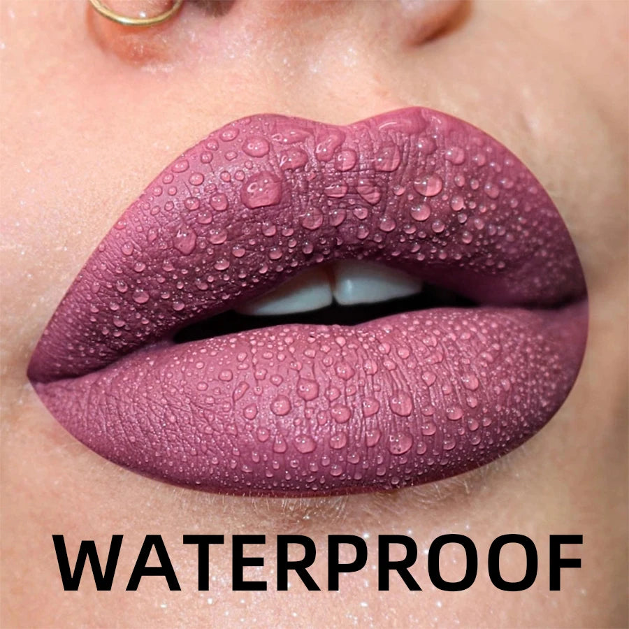 Waterproof Matte Lip Glaze
