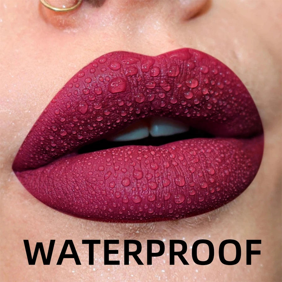 Waterproof Matte Lip Glaze