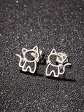 Animal Design Punk Stud Earrings