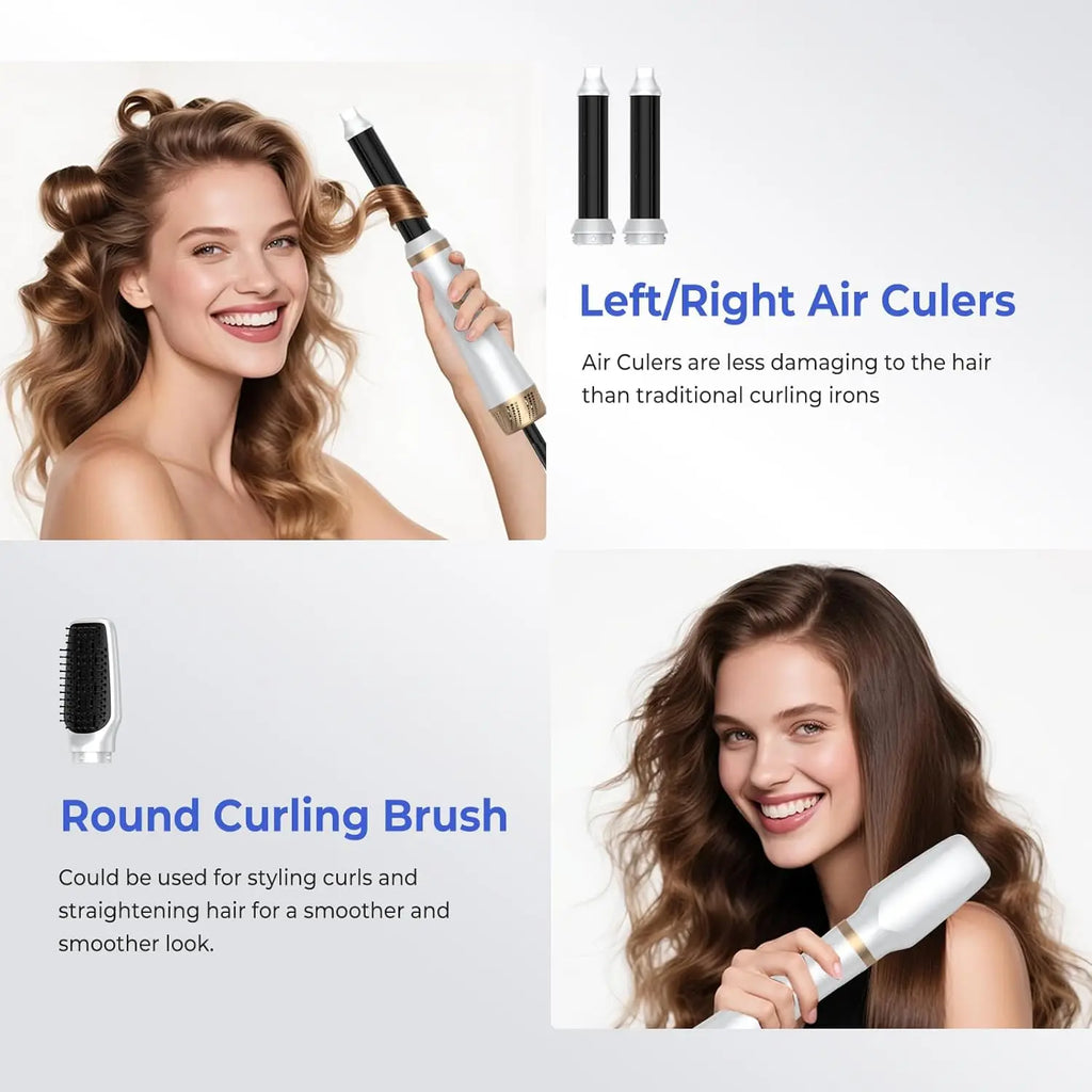 Ionic Hair Dryer Brush – All-in-One Styling Tool