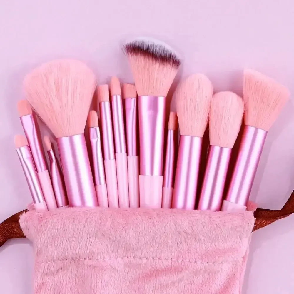 Professional Makeup Brush Set (13-Piece)