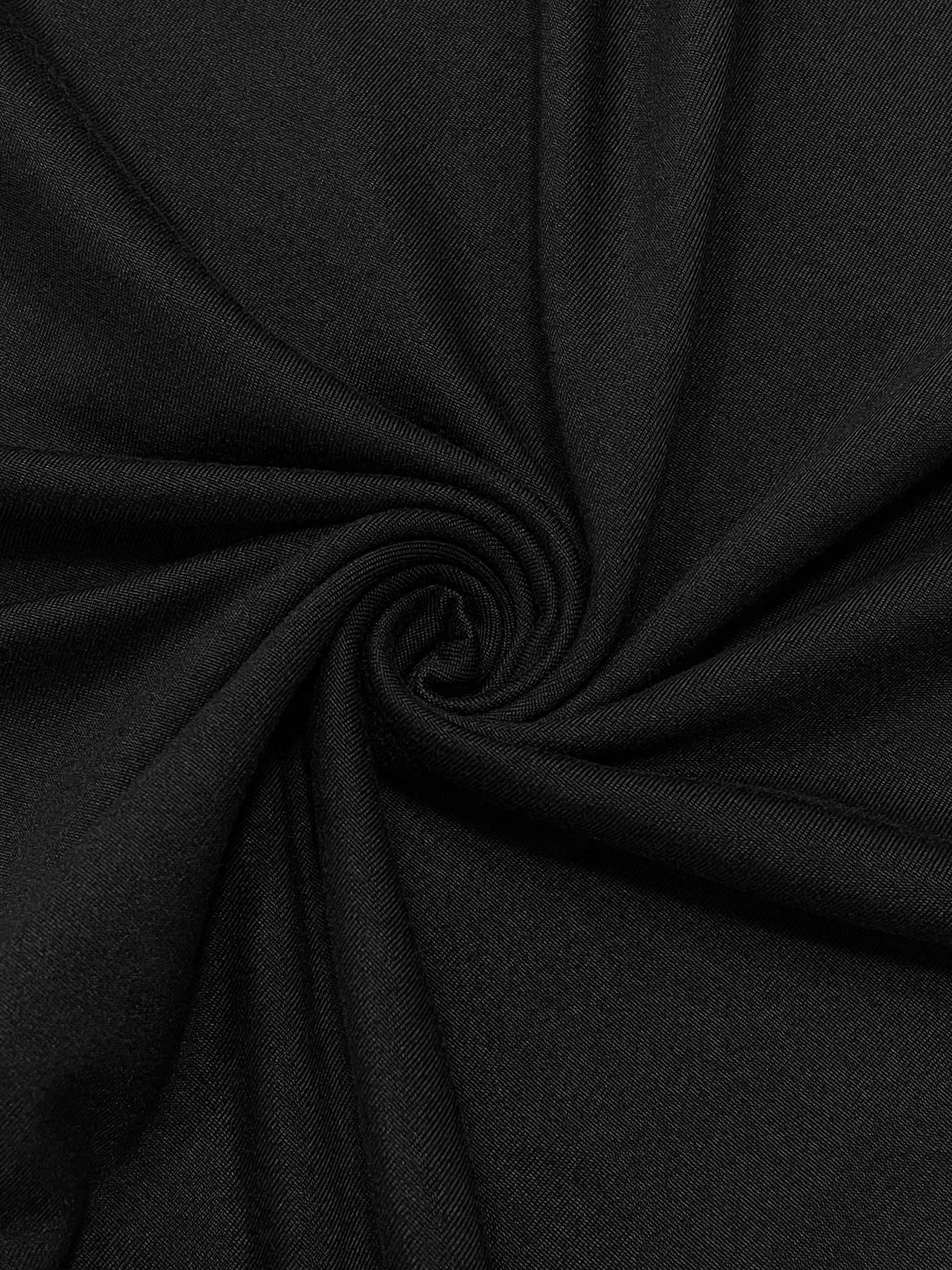 Minimal Square Neck Ankle-Length Dress