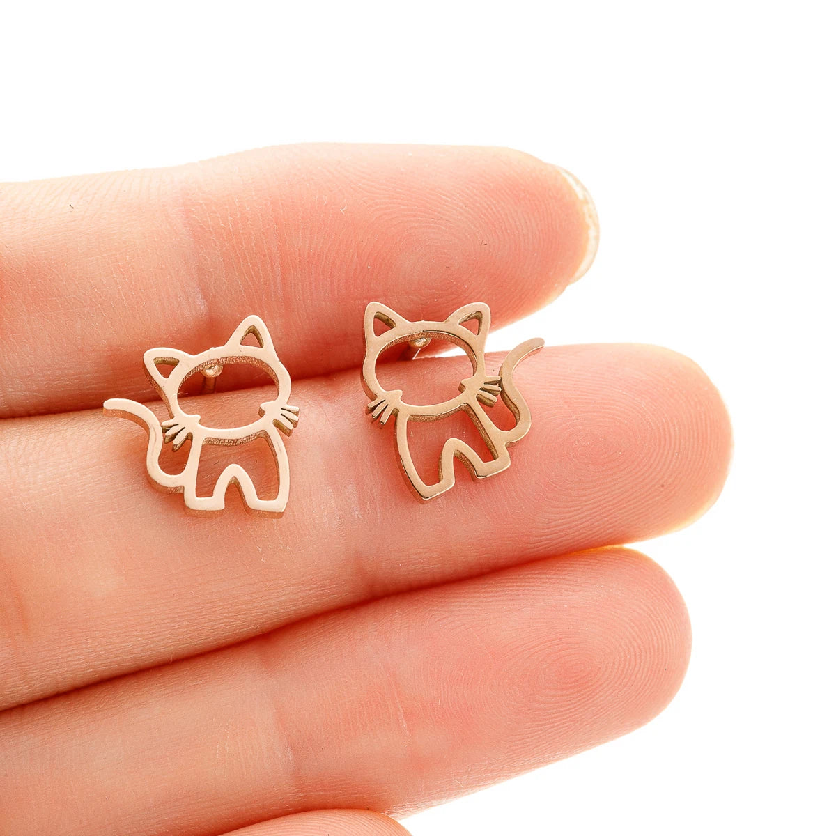 Animal Design Punk Stud Earrings