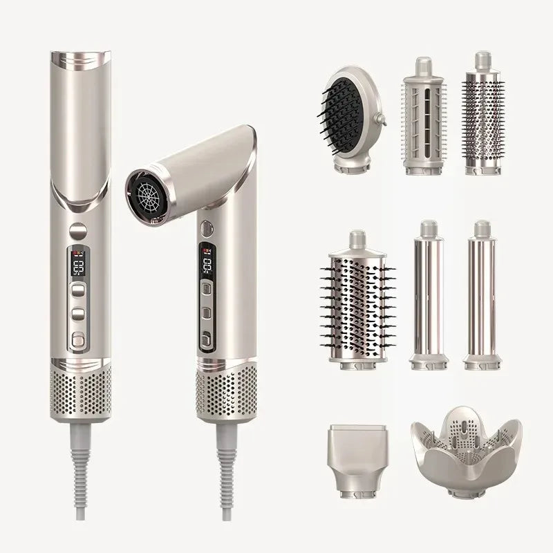 Multifunctional Ionic Hair Styler with Ceramic Heating