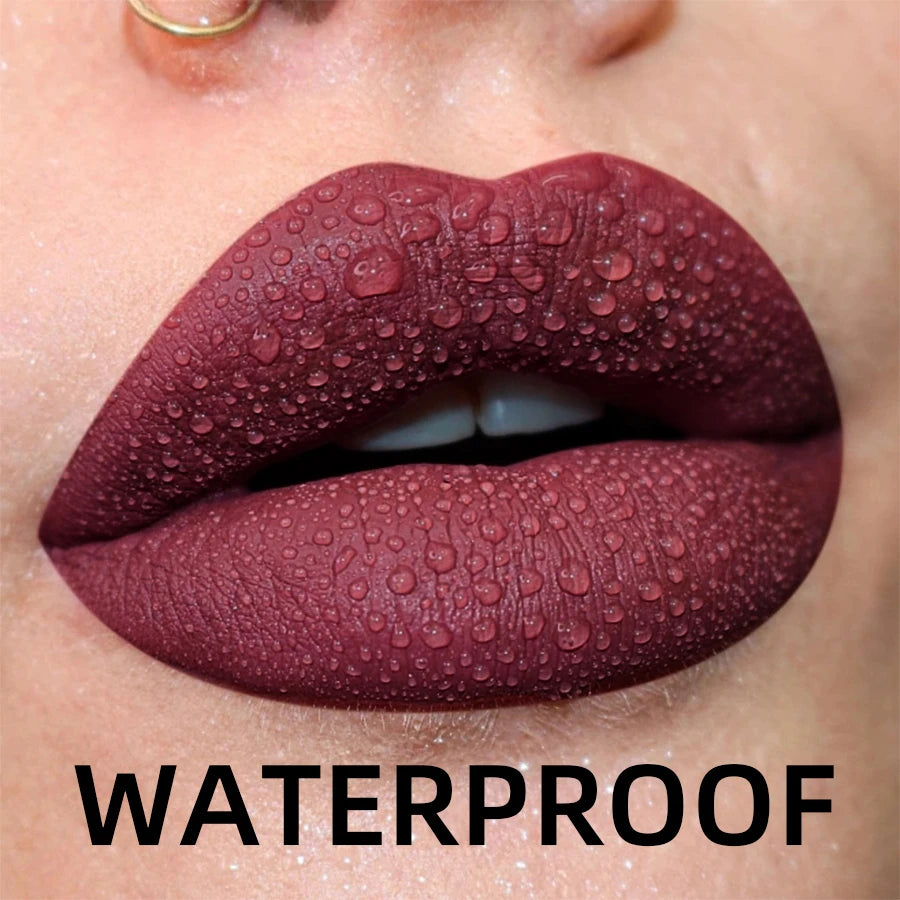 Waterproof Matte Lip Glaze