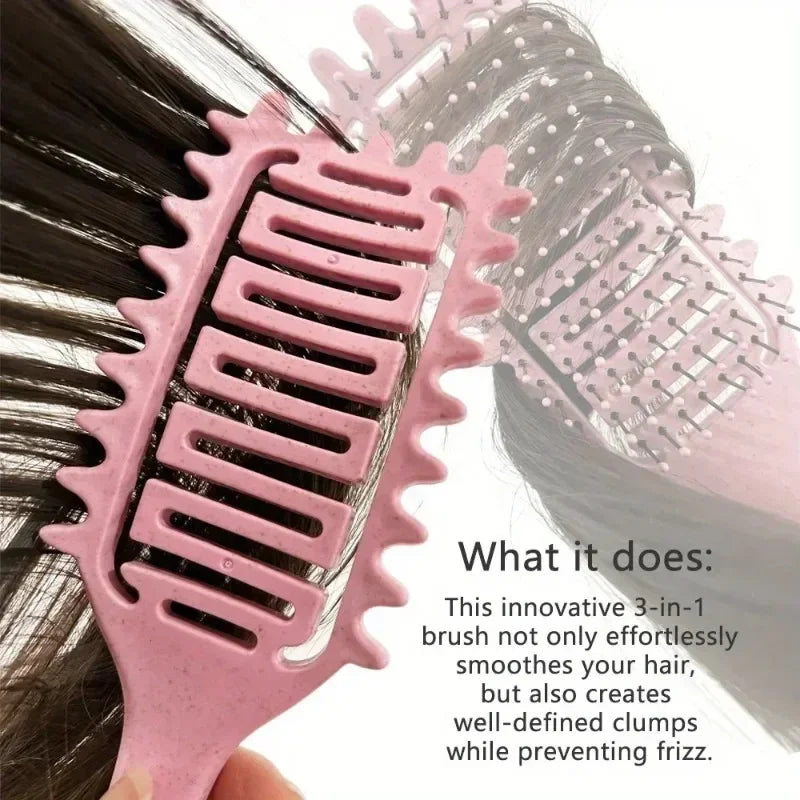 3-in-1 Curl Defining Styling Brush