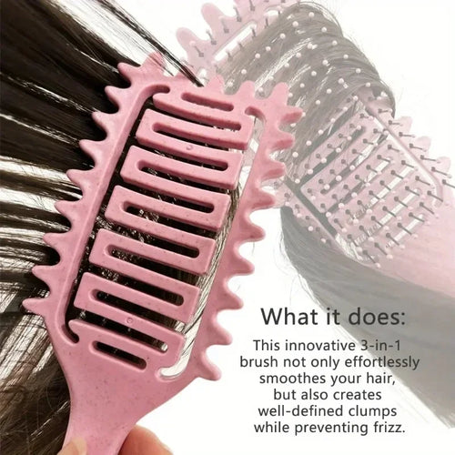 3-in-1 Curl Defining Styling Brush