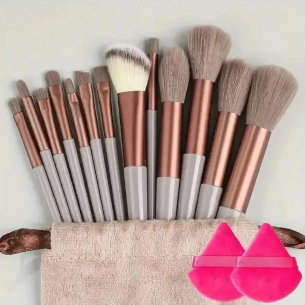Professional Makeup Brush Set (13-Piece)