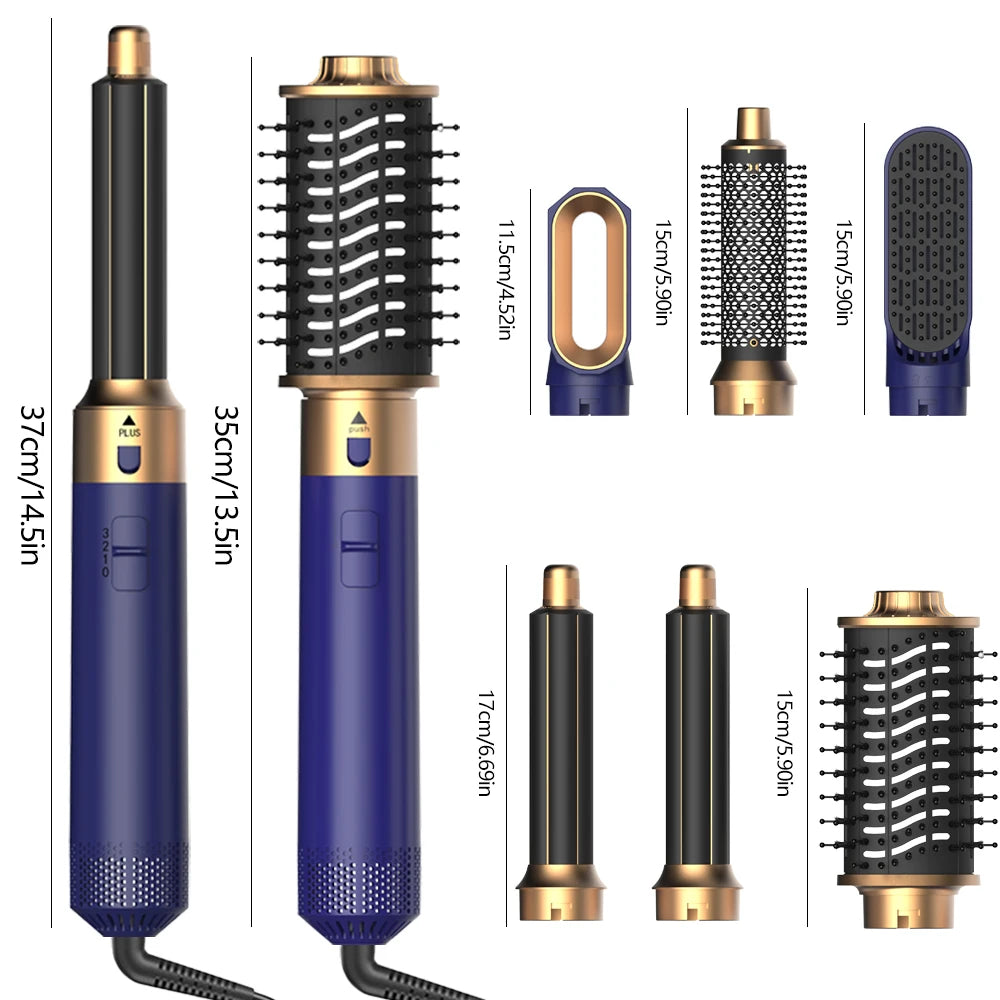 Multifunctional Hair Curler & Straightener with Digital Control