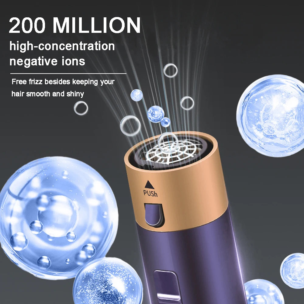 Multifunctional Hair Curler & Straightener with Digital Control