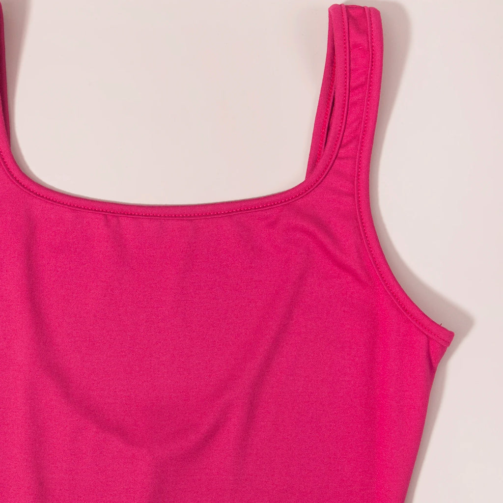 High-Waist Sleek Summer Playsuit