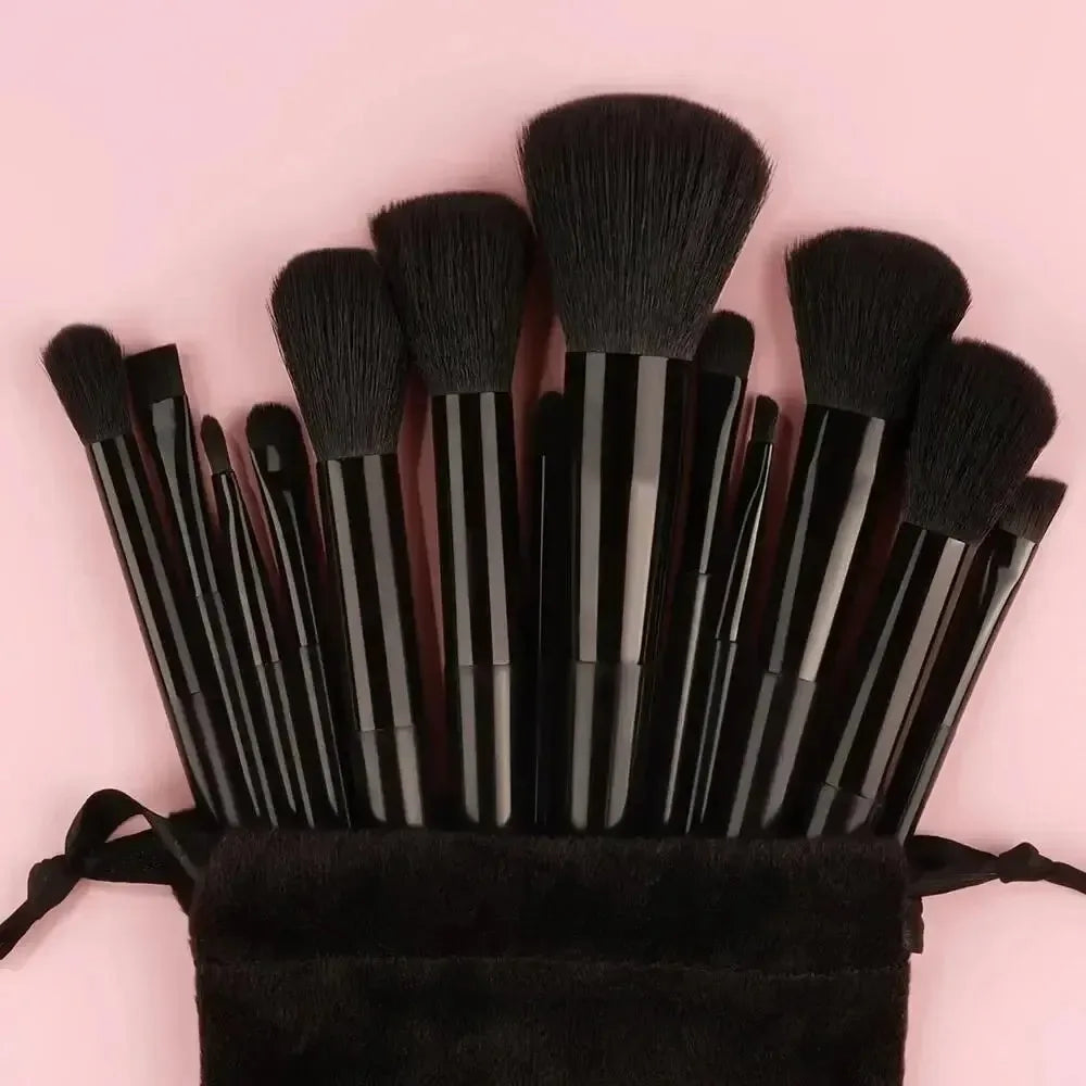 Professional Makeup Brush Set (13-Piece)