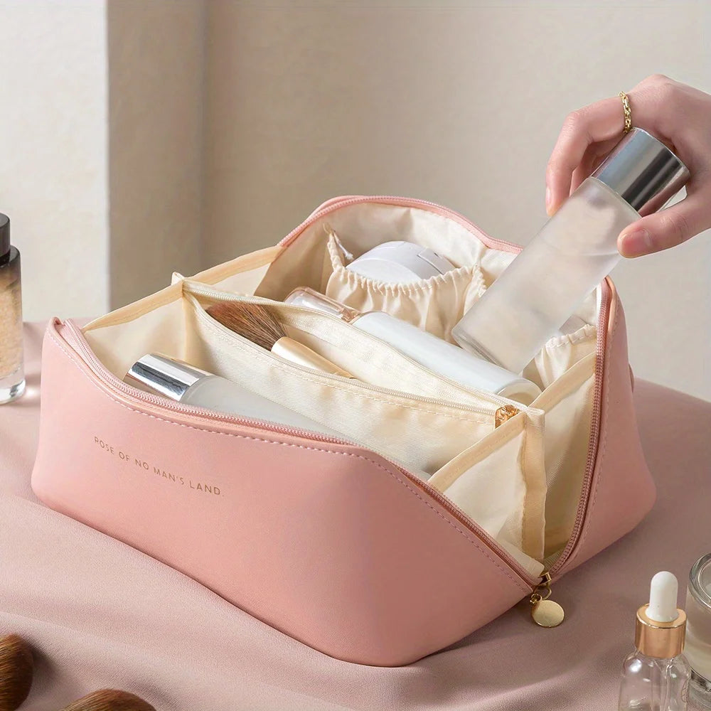 Makeup Organizer Female Toiletry Kit Bag Make Up Case.