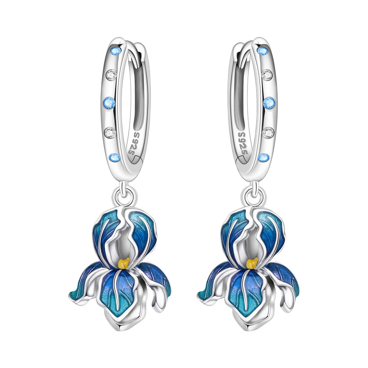 Fine Silver Hoop Earrings