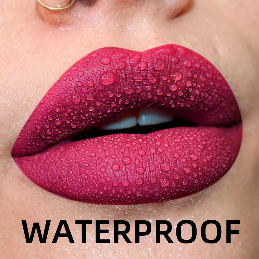 Waterproof Matte Lip Glaze