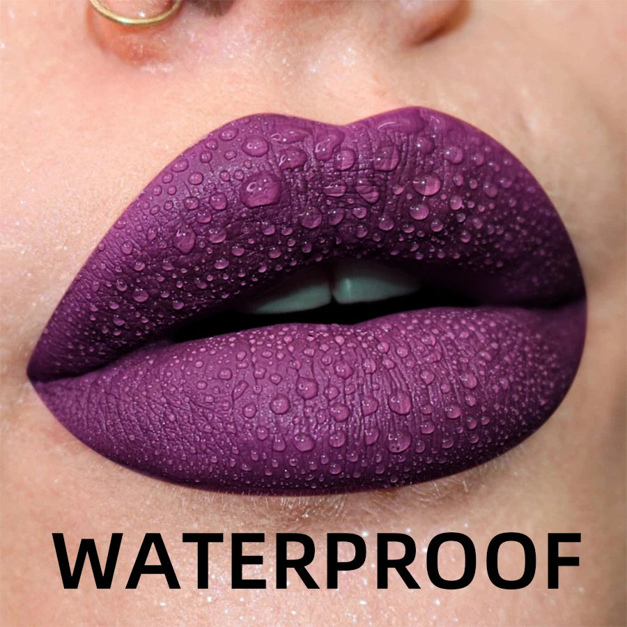 Waterproof Matte Lip Glaze