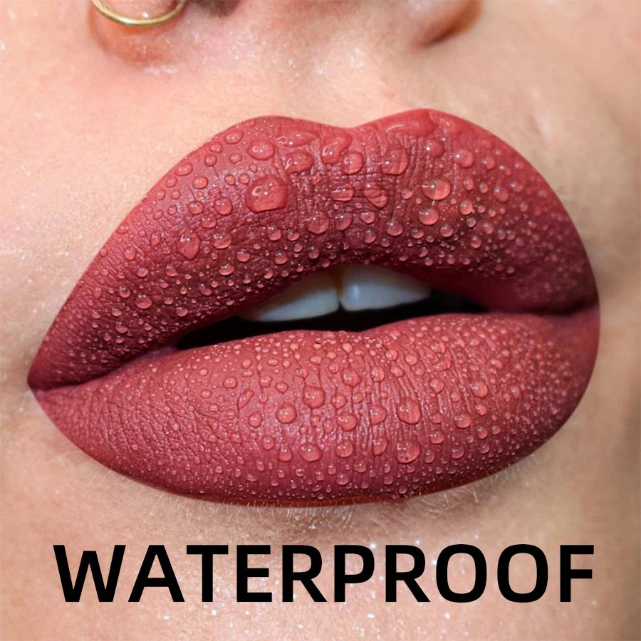 Waterproof Matte Lip Glaze