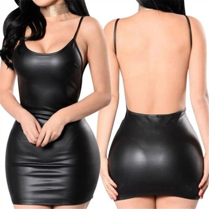 Sexy V-Neck Slim Fit Mini Dress