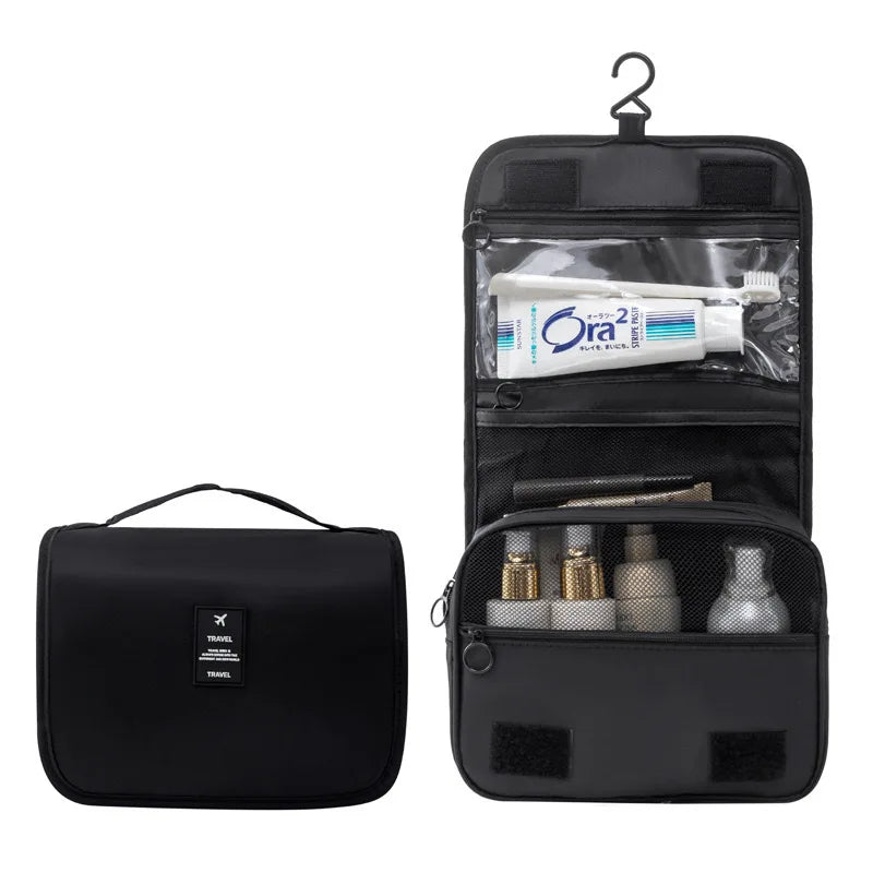 Compact Polyester Cosmetic Makeup Case