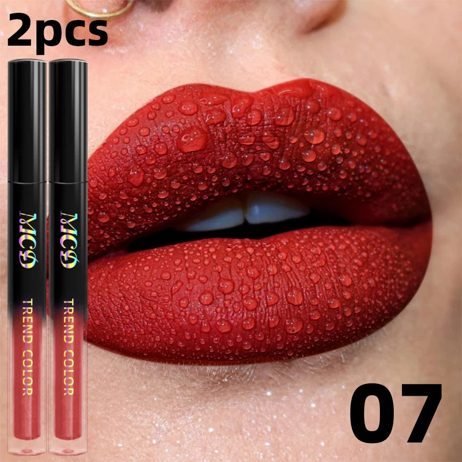 Waterproof Matte Lip Glaze