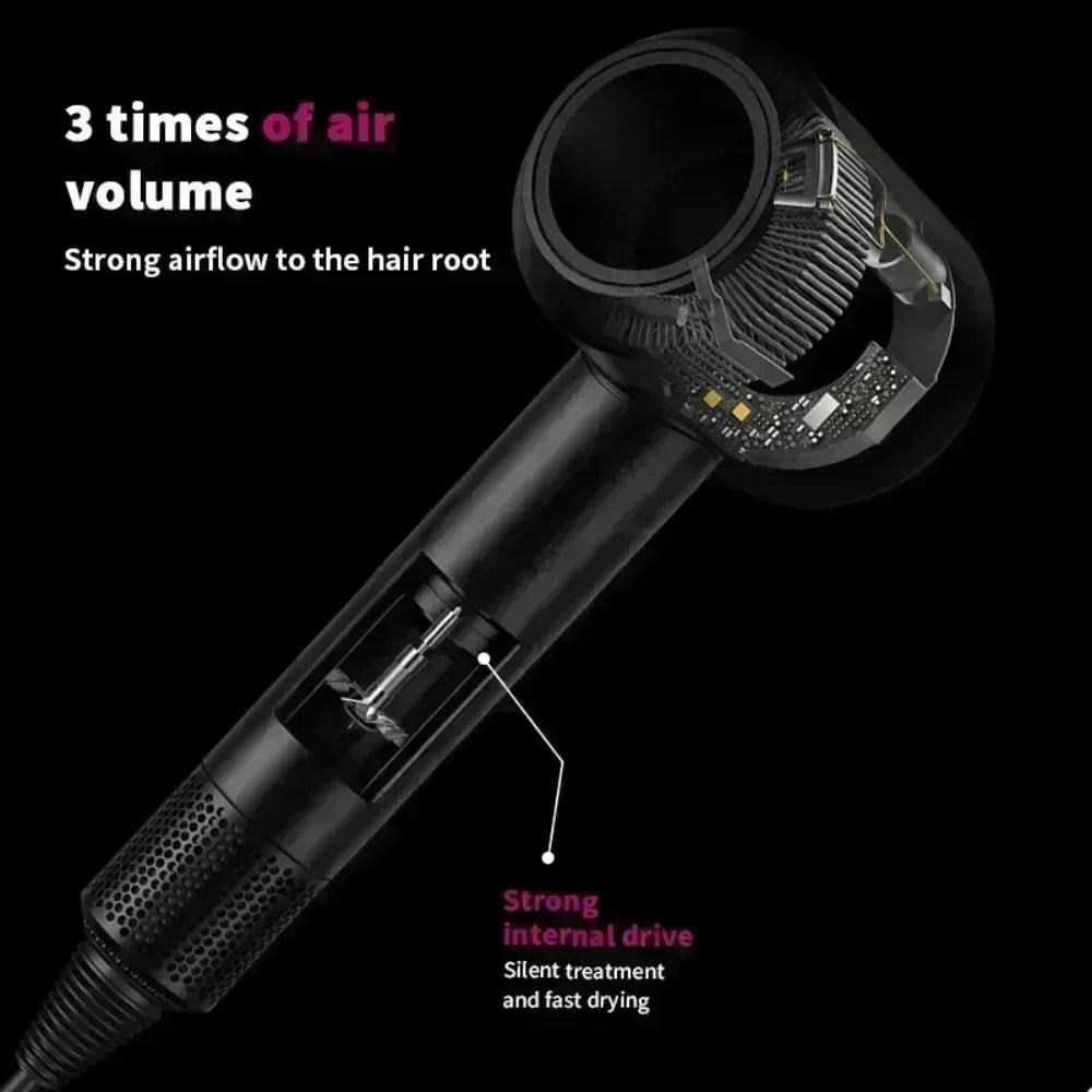 High-Power Ionic Hair Dryer with Cool Shot