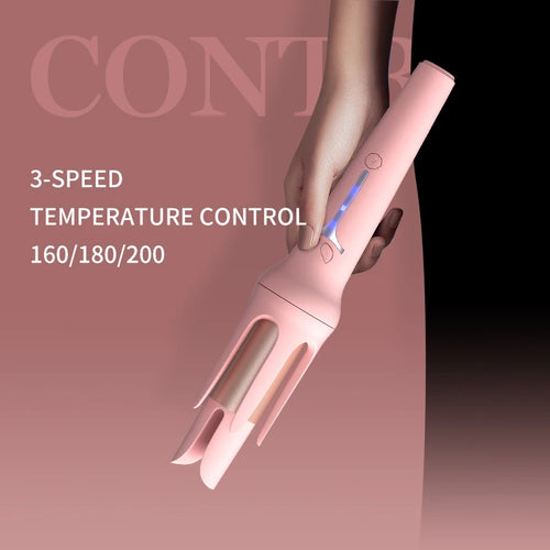 Automatic Rotating Hair Curler with Ionic Technology