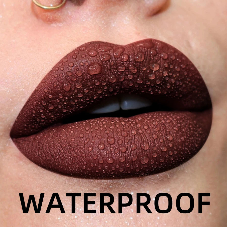 Waterproof Matte Lip Glaze